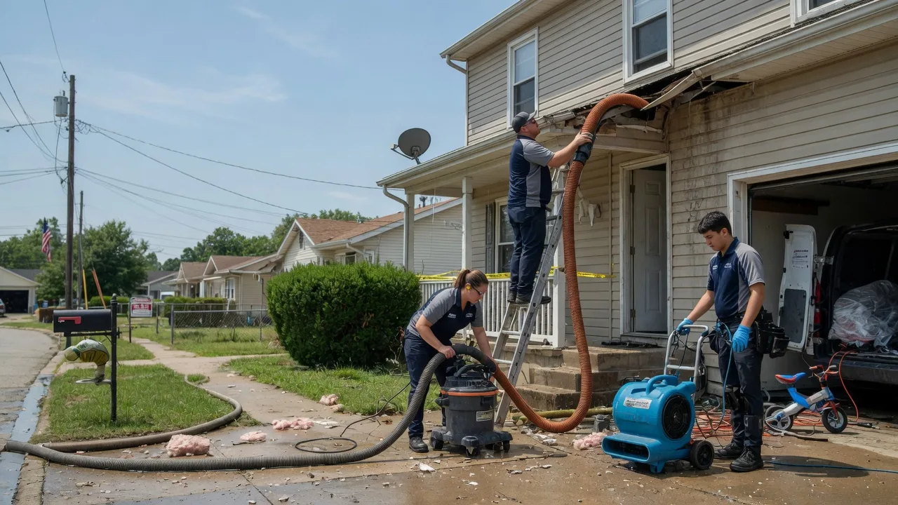 Water Damage Restoration in Green City, MO near me
